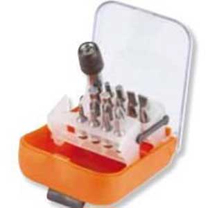 Assorted Bits with quick magnetic bit holder (17 pcs.)